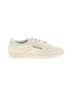 Reebok 100% Leather Graphic White Reebok Sneakers Size 10 - photo 1