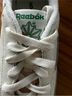 Reebok 100% Leather Graphic White Reebok Sneakers Size 10 - photo 5