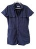 OUTERKNOWN Short Sleeve Utility Romper Romper - photo 2