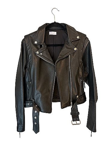 John Elliott Leather Jacket (view 1)