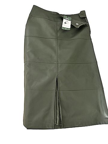 CAbi Faux Leather Skirt (view 1)