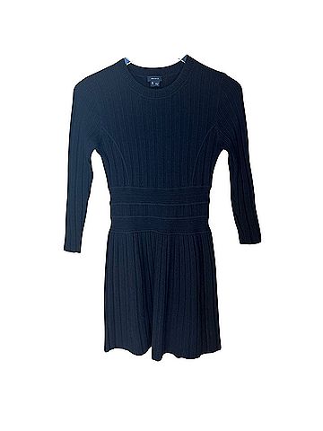 Theory Theory Evian Stretch Chloh Mini Dress Wool Dress (view 1)