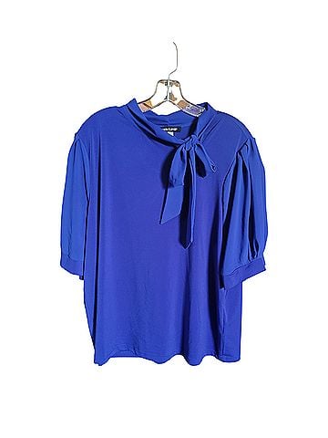 Cable & Gauge Short Sleeve Blouse (view 1)