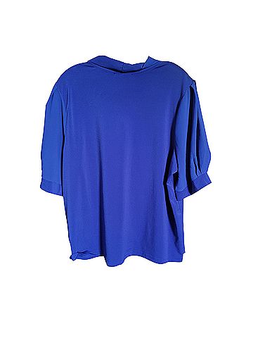 Cable & Gauge Short Sleeve Blouse (view 2)