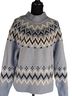 Rachel Zoe Fair Isle Blue Black Casual Sweaters Size S - photo 1