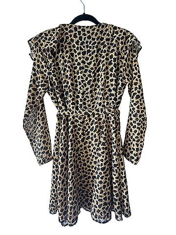 Free People Frenchie Wrap Ruffle Mini Dress Cocktail Dress (view 2)