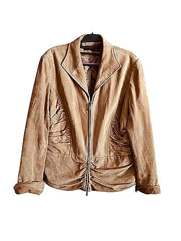 Anne Klein Leather Jacket (view 1)
