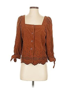 Madewell Madewell 3/4 Sleeve Blouse (view 1)