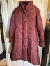 Gallery 55% Polyester 35% Cotton 100% Nylon Burgundy Pink Jacket Size S - photo 4