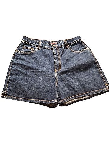 Halston Denim Shorts (view 1)