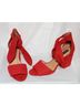 Design Lab Lord & Taylor Red Heels Size 8 1/2 - photo 3