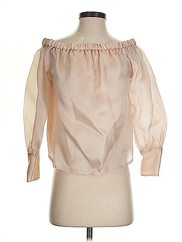 J.Crew Collection J.Crew Collection 3/4 Sleeve Silk Top (view 1)