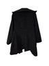 Calvin Klein 60% Wool 20% Polyester 10% Nylon 5% Rayon 5% Other 100% Polyester Black Coat Size 4 - photo 2