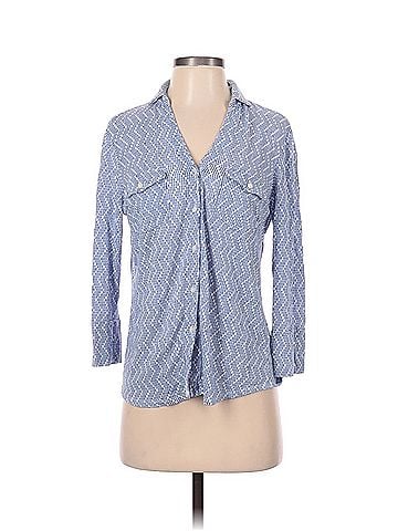 J. McLaughlin J. Mc Laughlin 3/4 Sleeve Button Down Shirt (view 1)
