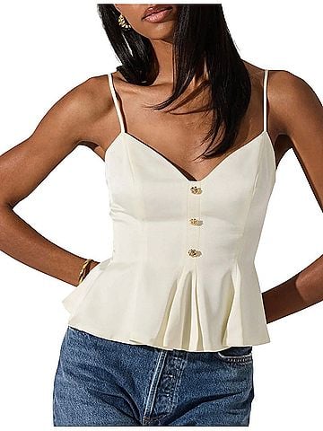 Astr Paislee Sleeveless Blouse (view 1)