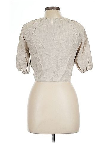 Abercrombie & Fitch Abercrombie &amp; Fitch Short Sleeve Blouse (view 2)
