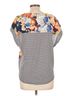 Splendid 100% Rayon Orange Splendid Short Sleeve Blouse Size L - photo 2