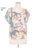 Splendid 100% Rayon Orange Splendid Short Sleeve Blouse Size L - photo 5