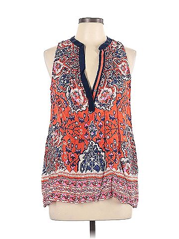 Vanessa Virginia Vanessa Virginia Sleeveless Silk Top (view 1)