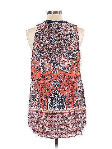 Vanessa Virginia Vanessa Virginia Sleeveless Silk Top (view 2)