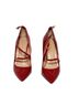 Jessica Simpson Red Heels Size 8 1/2 - photo 1