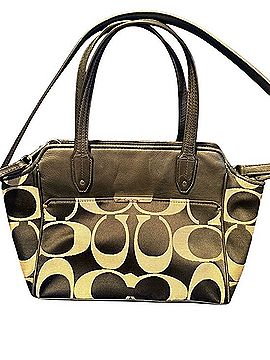 Coach Signature Canvas Shoulder Bag Shoulder Bag (view 1)