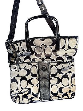 Coach Signature Canvas Tote Tote (view 1)