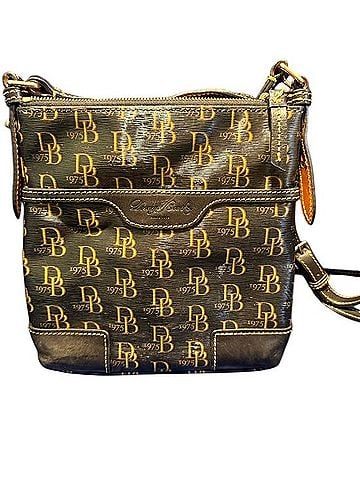 Dooney & Bourke DB Logo Crossbody Messenger Crossbody Bag (view 1)