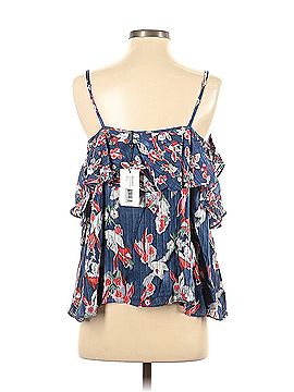 Tanya Taylor Tanya Taylor Sleeveless Silk Top (view 2)