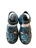 Delia's Leopard Print Blue Black Sandals Size 7 - photo 2