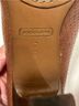 Coach 100% Leather Snake Print Brown Tan Heels Size 7 - photo 3