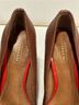 Coach 100% Leather Snake Print Brown Tan Heels Size 7 - photo 7