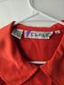 Chaus 100% Polyester Red Short Sleeve Blouse Size 6 - photo 3