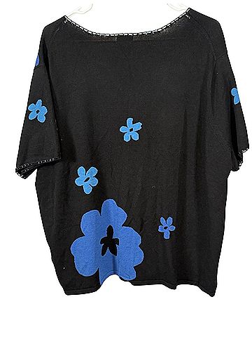 Sigrid Olsen Short Sleeve Blouse (view 2)