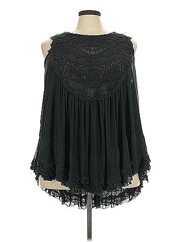 Indigo Thread Co. Indigo Thread Co. Sleeveless Blouse (view 1)