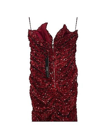 Fashion Nova Ruby Sequin Dress Cocktail Dress (view 2)