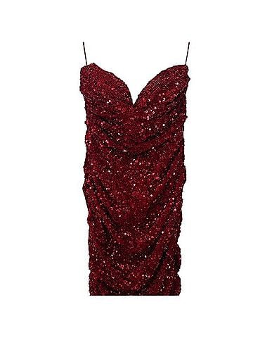 Fashion Nova Ruby Sequin Dress Cocktail Dress (view 1)