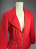 White House Black Market 82% Polyester 12% Rayon 6% Spandex 100% Polyester Red Jacket Size 4X - photo 4