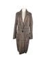 Express Plaid Midi Overcoat Coat - photo 1