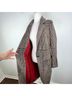 Express Plaid Midi Overcoat Coat - photo 13