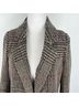 Express Plaid Midi Overcoat Coat - photo 4