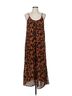 THML 100% Polyester Animal Print Brown Thml Casual Dress Size M - photo 1