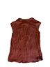 DR2 100% Rayon Red Short Sleeve Blouse Size L - photo 2