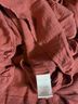DR2 100% Rayon Red Short Sleeve Blouse Size L - photo 4