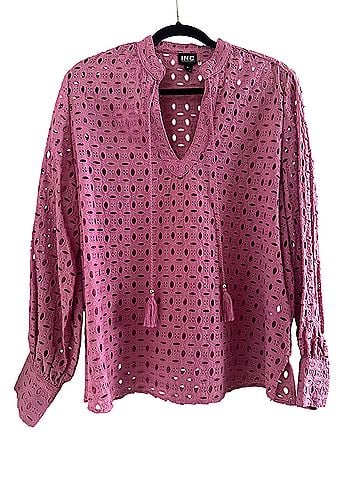 INC International Concepts Long Sleeve Blouse (view 1)