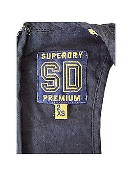 Superdry Navy Eyelet Dress Casual Dress (view 2)