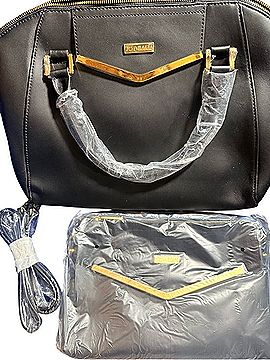 Joy Mangano Leather Satchel (view 1)
