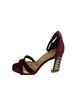 DUNE Burgundy Heels Size 9 - photo 2