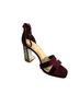 DUNE Burgundy Heels Size 9 - photo 1
