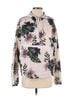 Thread & Supply 100% Polyester Floral Ivory Thread &amp; Supply Windbreaker Size S - photo 1
